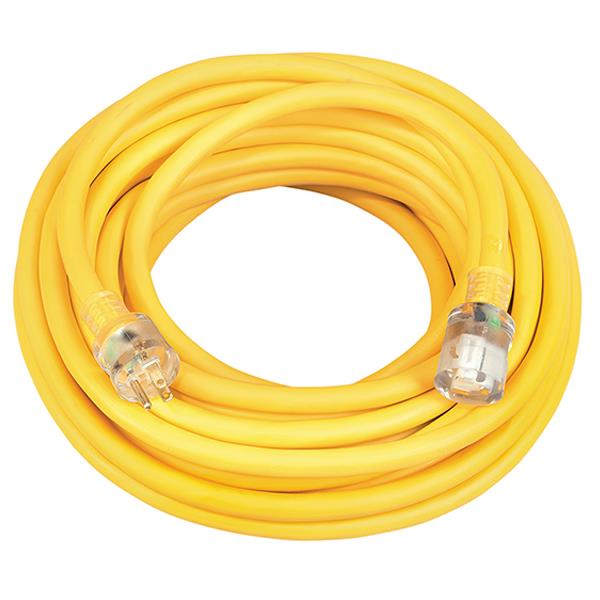 Southwire Vinyl SJTW Outdoor Extension Cords with Lighted Ends