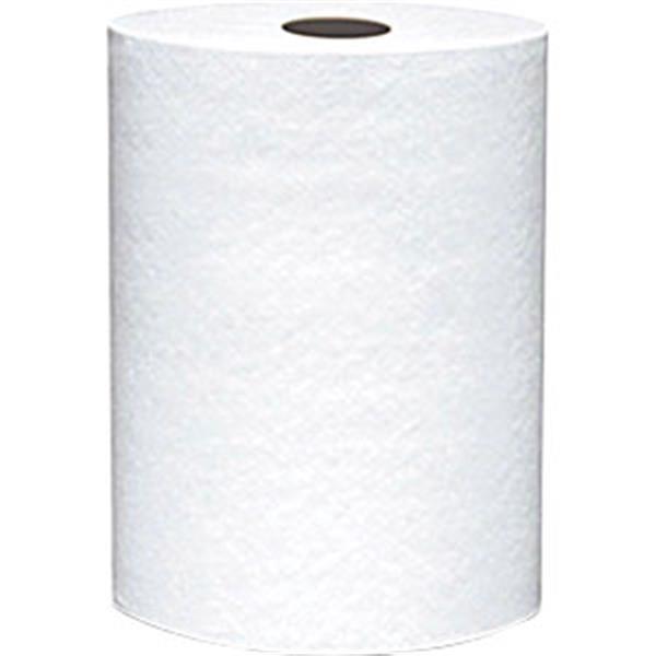 VonDrehle Preserve Hardwound Towels, White, 6 Rolls/10" x 600' Each