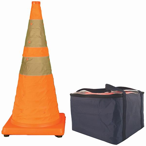 Cortina Pack and Pop Collapsible Cones with Light