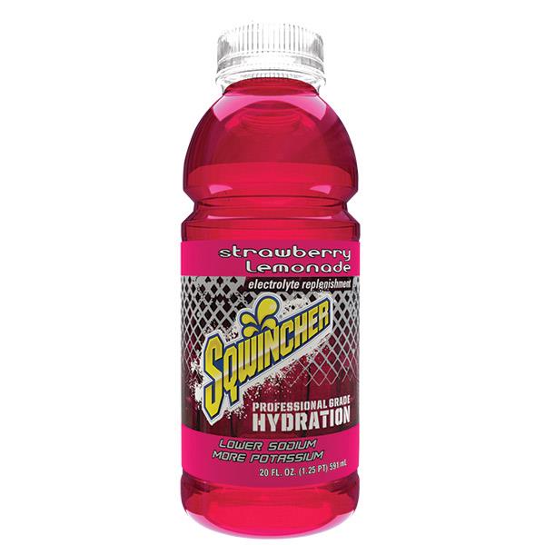 Sqwincher Ready-To-Drink, 20 oz Bottles/Yield