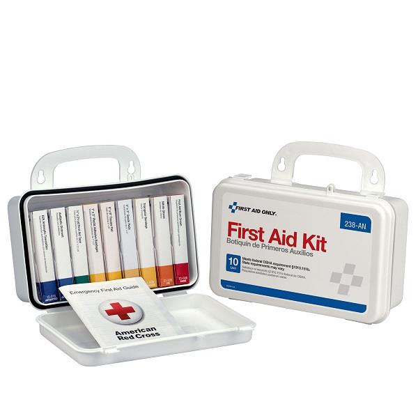 10-Unit Unitized First Aid Kits with Gaskets
