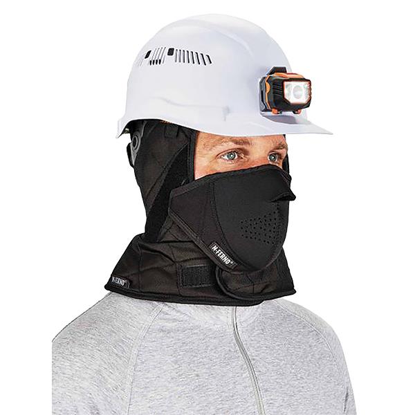 Ergodyne N-Ferno Winter Hard Hat Liners with Mouthpiece Kits