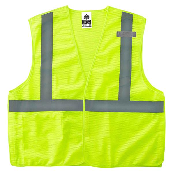 Ergodyne GloWear 8215BA Class 2 Solid Mesh Breakaway Vests
