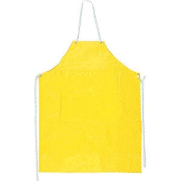 MCR Safety Protective Apron, Neoprene/Nylon, Sewn Edge
