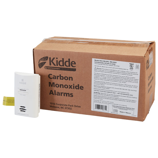 Kidde Plug-In AC/DC CO Alarm with Backup Battery