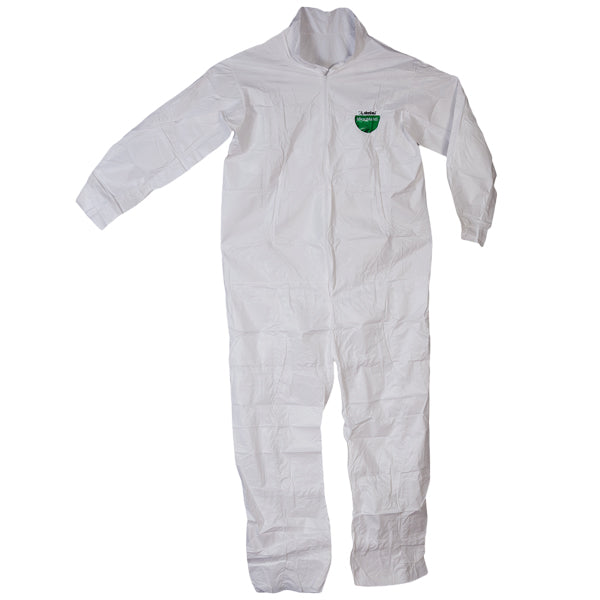 Lakeland MicroMax® NS ANSI Pattern Coveralls w/ Open Wrists & Ankles, Large, White, 25/Case