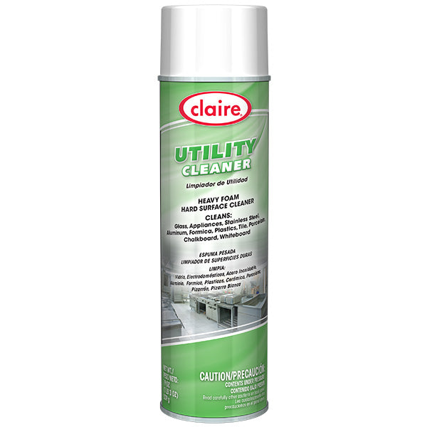 Claire® Gleme Utility Cleaner, 19 oz Aerosol, 12/Case