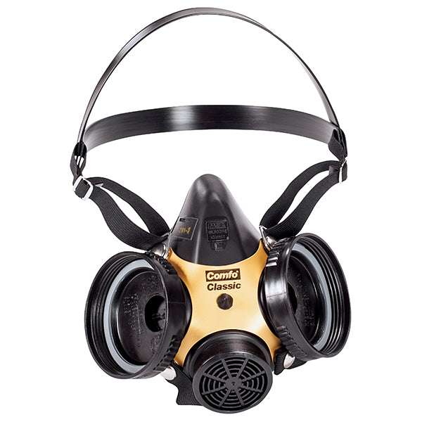 MSA Comfo Classic® Half-Mask Respirator SoftFeel Hycar, Large, 1/Each