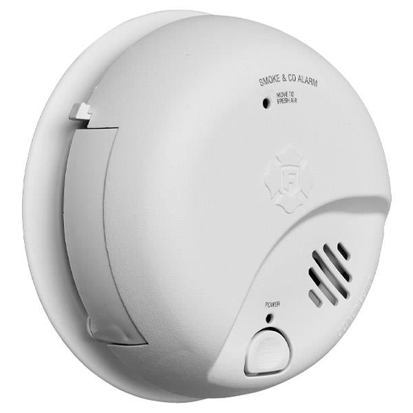 BRK Battery-Operated Combination CO/Ionization and Photoelectric Smoke Alarms