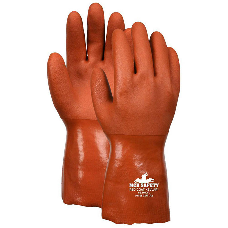 MCR Safety RedCoat PVC Gloves