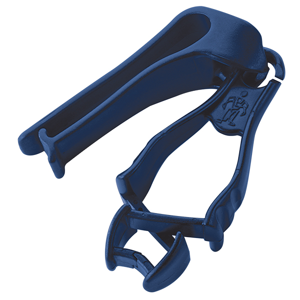Ergodyne® Squids® 3405 Grabber w/ Belt Clip, Metal Detectable, Deep Blue, 1/Each