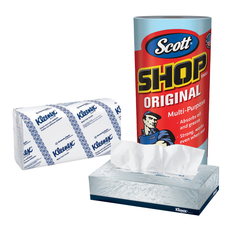 Towels, Tissues and Rags