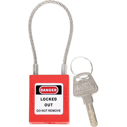TruForce Cable Safety Padlock