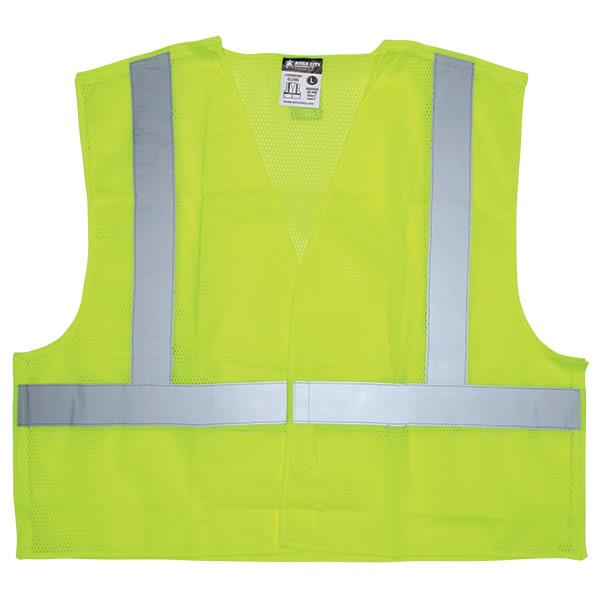 MCR Safety Luminator Class 2 Breakaway Mesh Vests