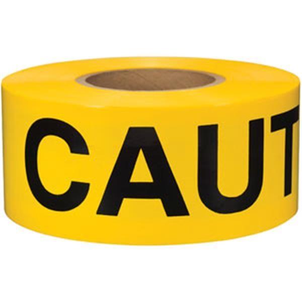 Presco Barricade Tape, 2.5 mil