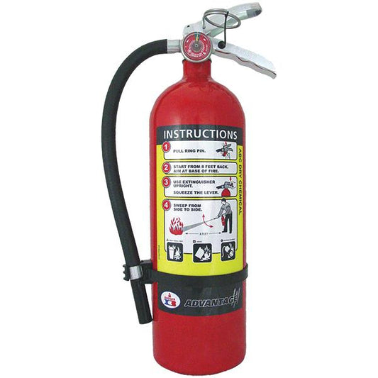 Badger Advantage 5 lb ABC Fire Extinguisher with Wall Hook