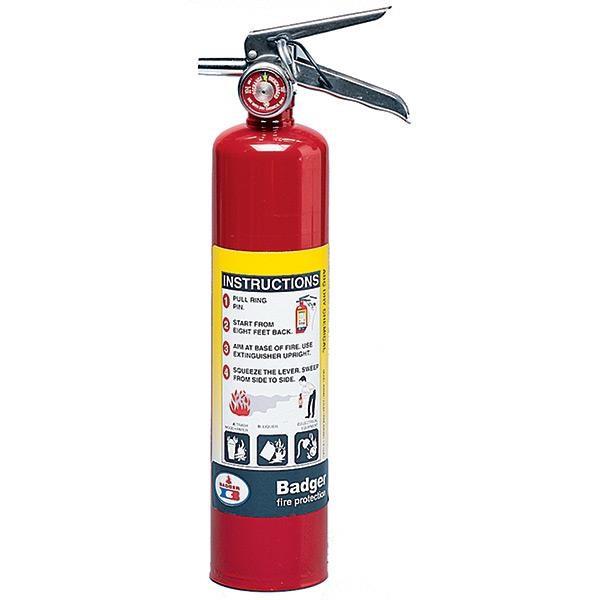 Badger Extra 2.5 lb ABC Fire Extinguisher with Vehicle Bracket