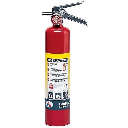Badger Extra 2.5 lb ABC Fire Extinguisher with Vehicle Bracket