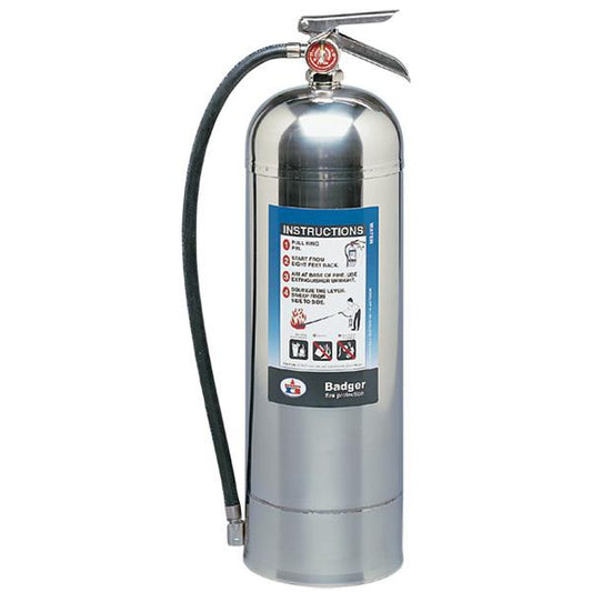 Badger Extra 2.5 gal Water Extinguisher with Wall Hook