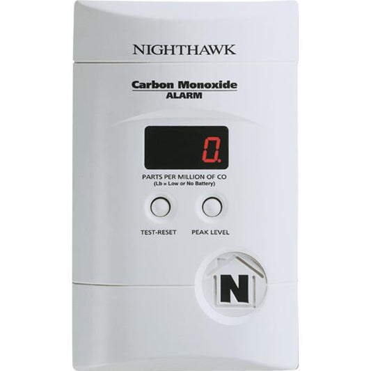 Kidde Direct Plug-In AC/DC CO Alarm with Digital Display