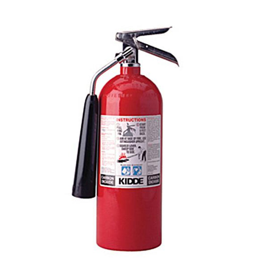 Kidde Pro 5 lb CO2 Fire Extinguisher with Wall Hook