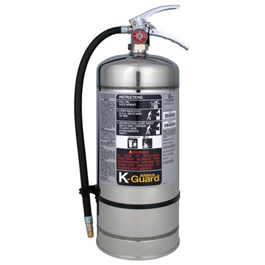 Ansul K-Guard Wet Chemical Fire Extinguisher w/ Wall Hook