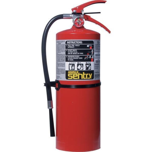 Ansul Sentry 10 lb ABC Fire Extinguisher with Wall Hook