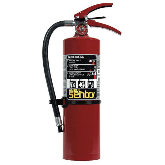 Ansul Sentry 5 lb ABC Fire Extinguisher with Wall Hook