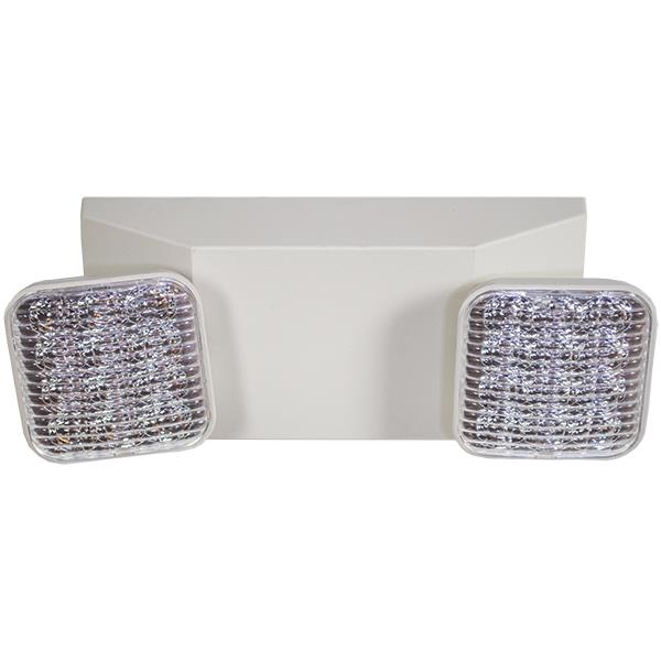 Low-Profile Emergency Light, 3.6V, 2 W LED, 14 5/8"L x 3 3/4"H x 3 3/4"W, White