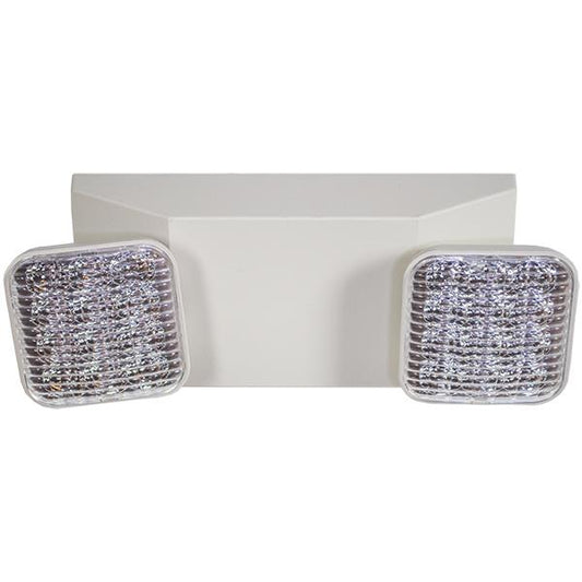 Low-Profile Emergency Light, 3.6V, 2 W LED, 14 5/8"L x 3 3/4"H x 3 3/4"W, White