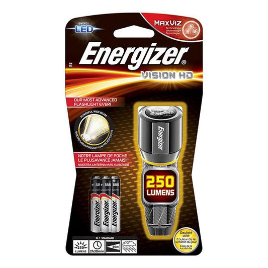 Energizer Vision HD 3AAA Performance Metal Light