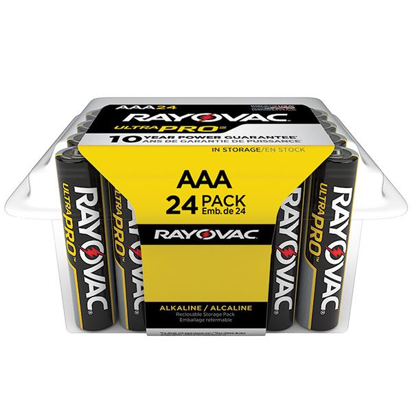 Rayovac Ultra Pro Alkaline Batteries, Contractor Packs