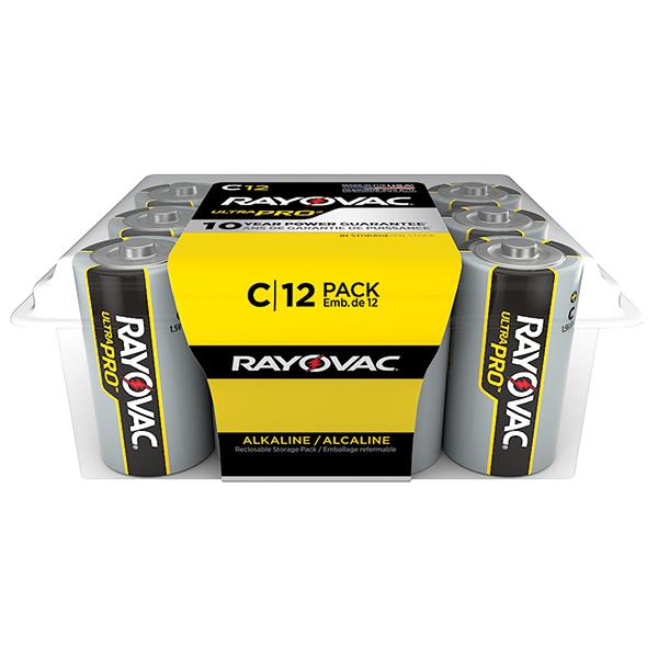 Rayovac Ultra Pro Alkaline Batteries, Contractor Packs