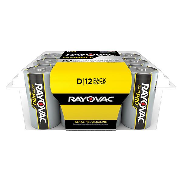 Rayovac Ultra Pro Alkaline Batteries, Contractor Packs
