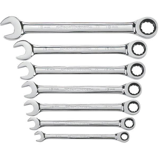 GearWrench 12-Point Ratcheting Combination Wrench Sets