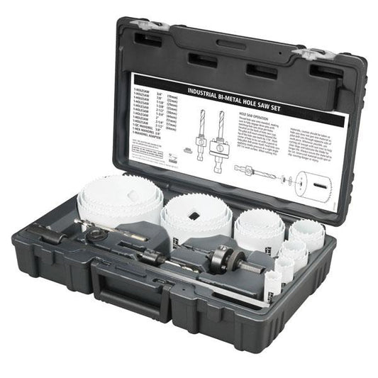 Disston Blu-Mol Bi-Metal Industrial 20-Piece Hole Saw Kit