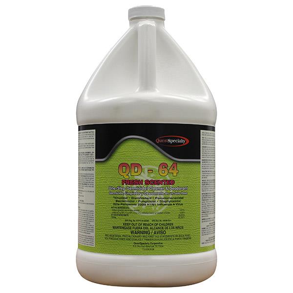 QuestSpecialty QD-64 One Step Germicidal Cleaner and Deodorant