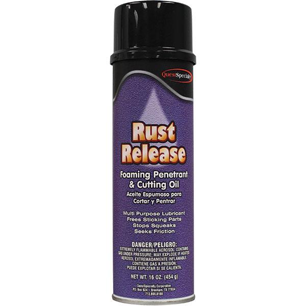 QuestSpecialty Rust Release Foaming Penetrant and Cutting Oil