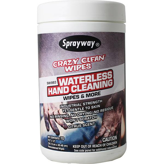 Sprayway Crazy Clean Wipes
