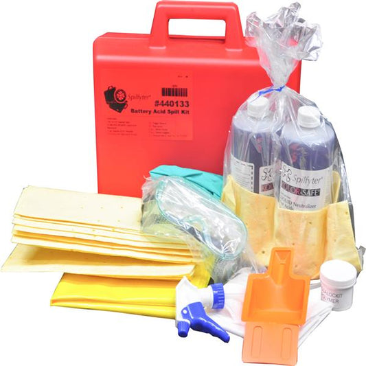 FyterTech Spilfyter Grab and Go Battery Acid Spill Kit