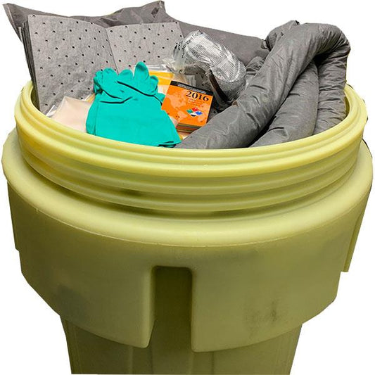 FyterTech Spilfyter Universal 95 gal Overpack Drum Spill Kit