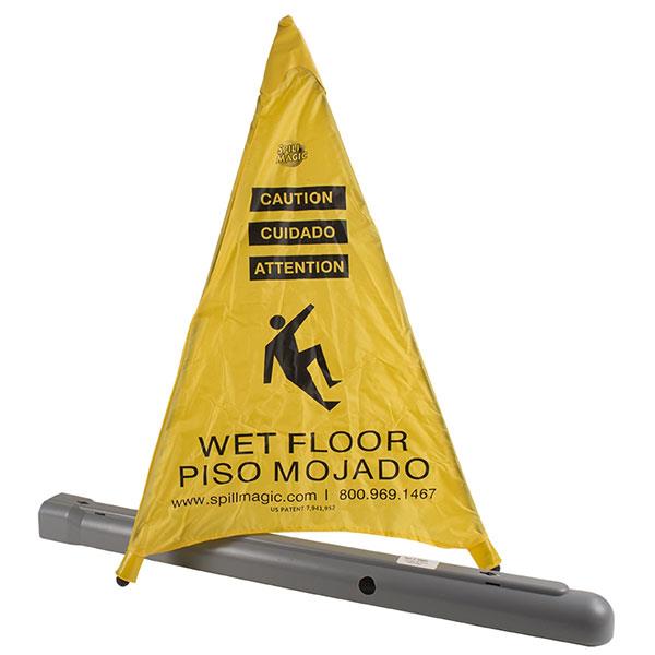 Spill Magic Pop-Up Safety Cones with Sleeves