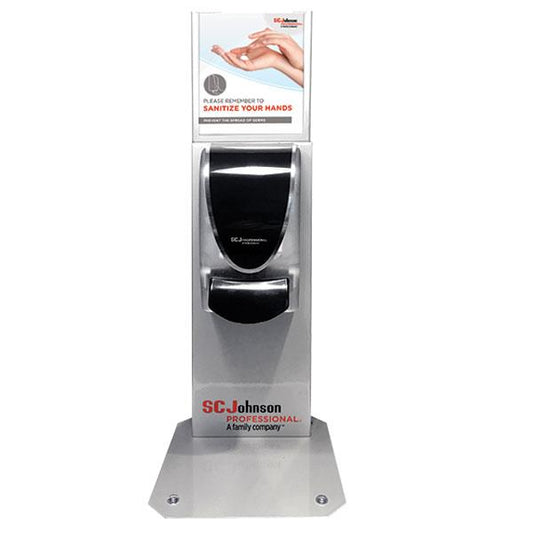 SC Johnson Professional Countertop Silver Dispenser Stand