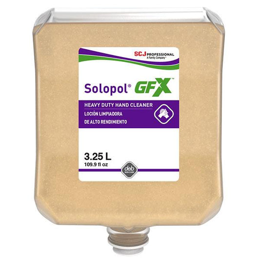 SC Johnson Professional Solopol GFX Heavy-Duty FOAM Hand Cleaner, 3.25 Liter Refill, 2 per Case