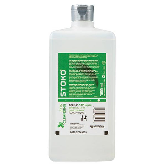 SC Johnson Professional® Stoko® Kresto® ATP Liquid Adhesive, Tar, & Paint Remover, 1 L, 4/Case