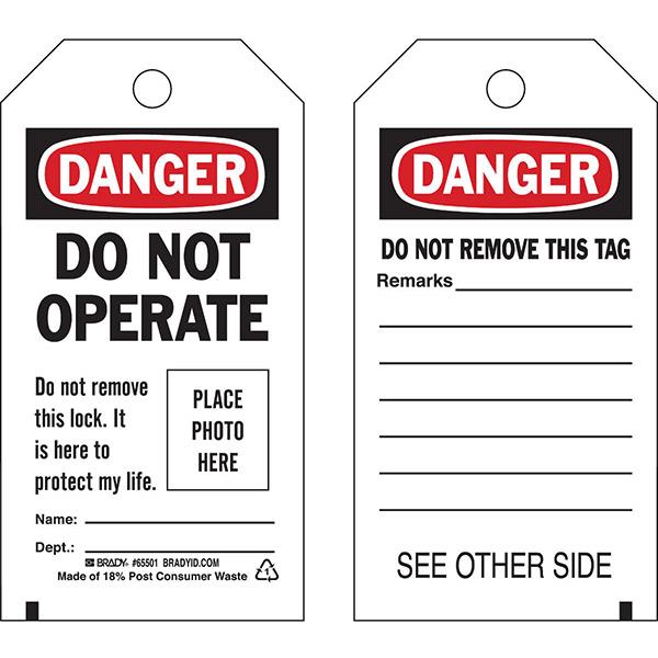 Brady Lockout Tags