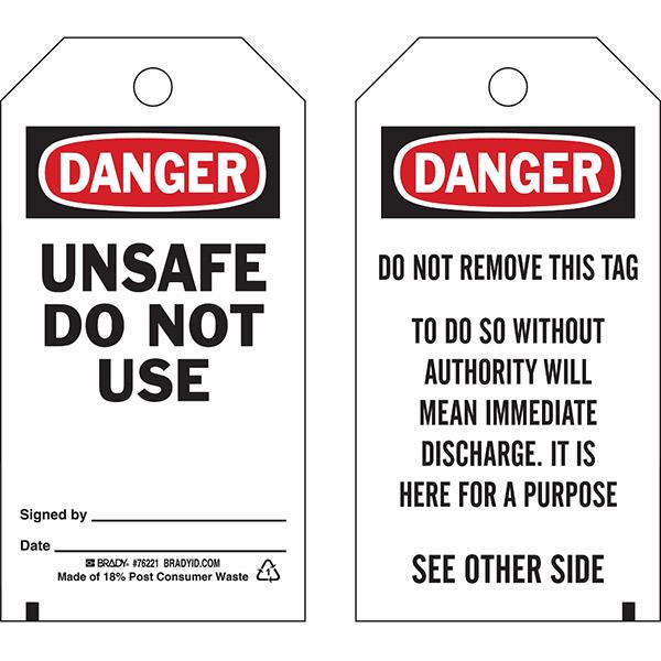 Brady Lockout Tags