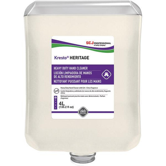SC Johnson Professional® Kresto® Heritage Super Heavy Citrus Hand Cleaner, 4 L Refill, 4/Case
