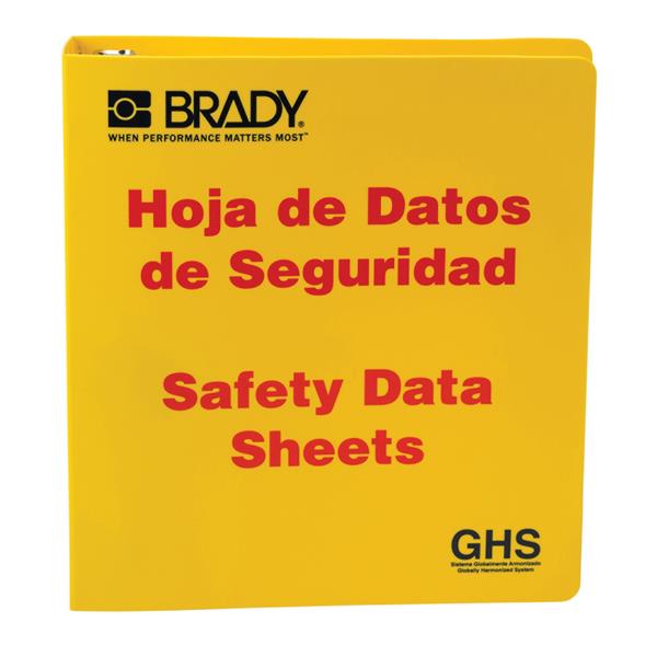 Brady GHS Standard SDS Binders
