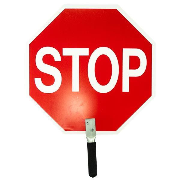 Stop/Slow Plastic Traffic Paddles